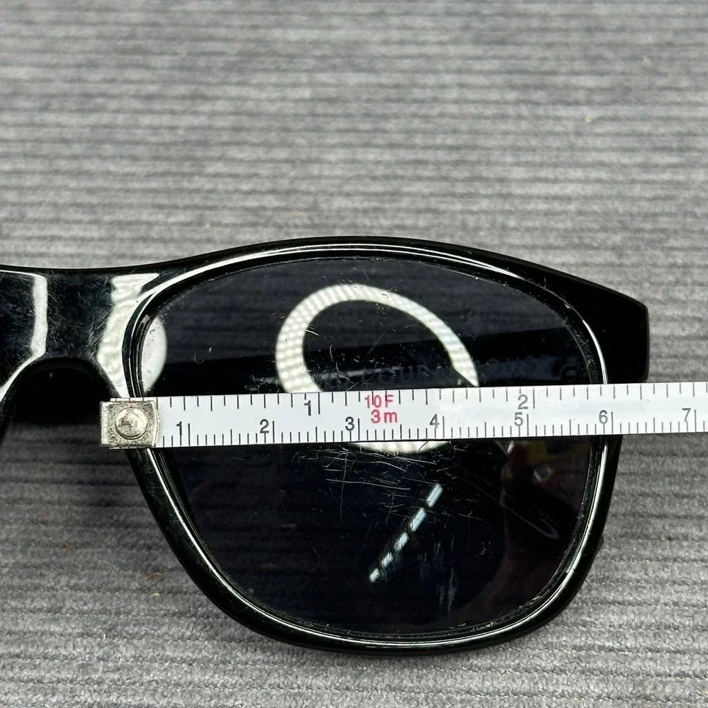 KREEDOM Region Sunglasses Black Plastic Frame Dark Tinted Lenses Logo Detail Y2k
